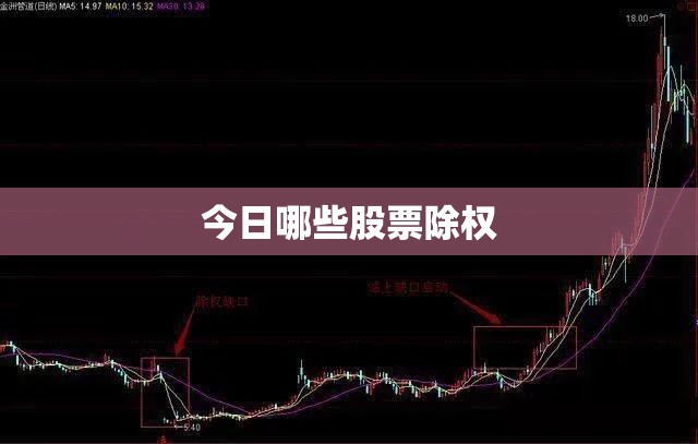 今日哪些股票除权