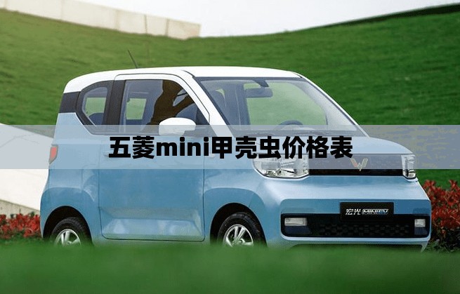 五菱mini甲壳虫价格表