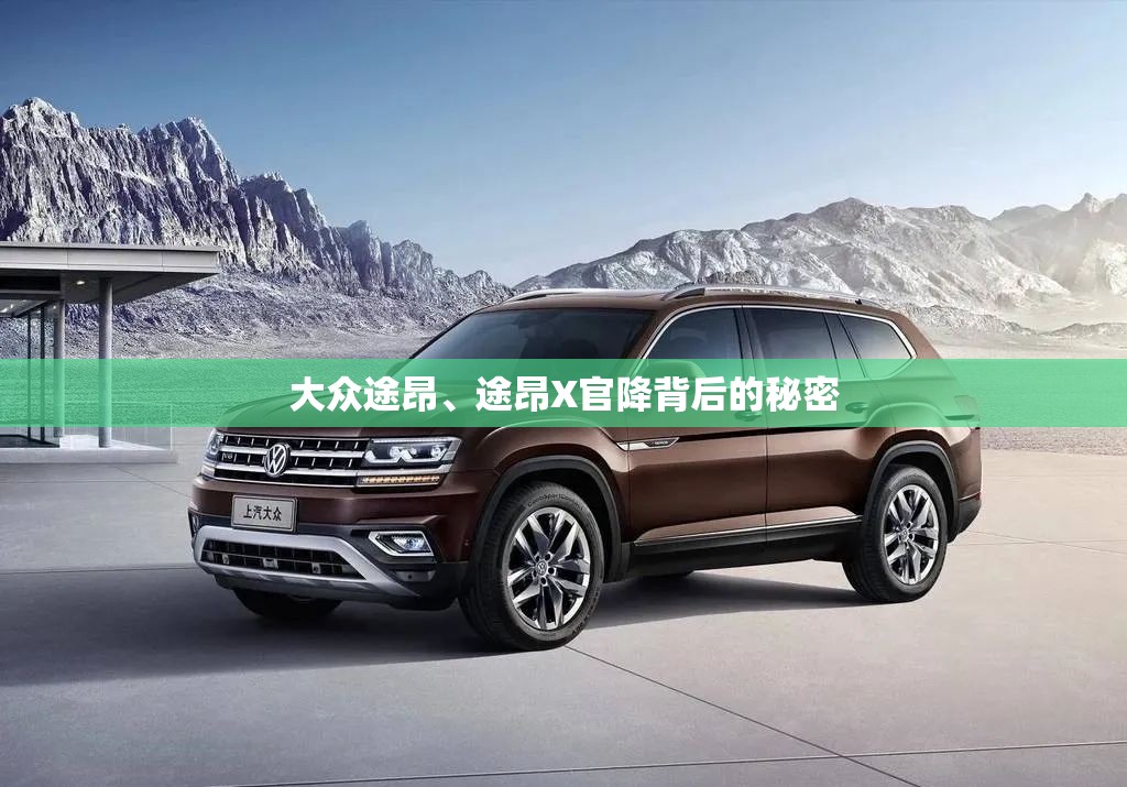 大众途昂、途昂X官降背后的秘密