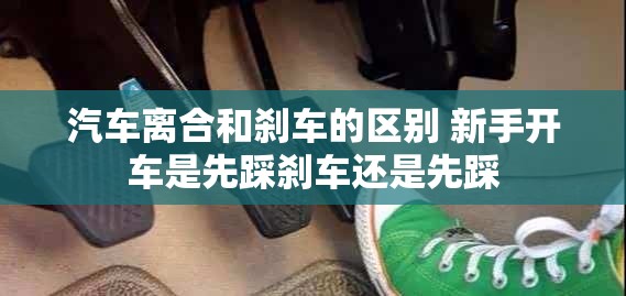 汽车离合和刹车的区别 新手开车是先踩刹车还是先踩