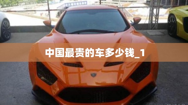 中国最贵的车多少钱_1