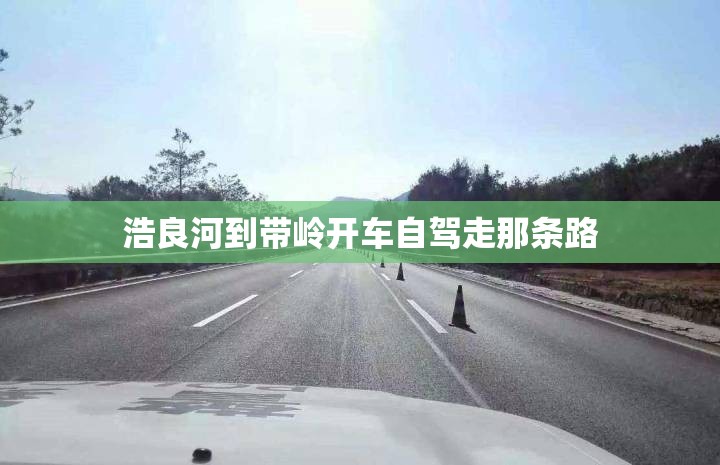 浩良河到带岭开车自驾走那条路 浩良河到带岭开车自驾走那条路