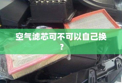 空气滤芯可不可以自己换？