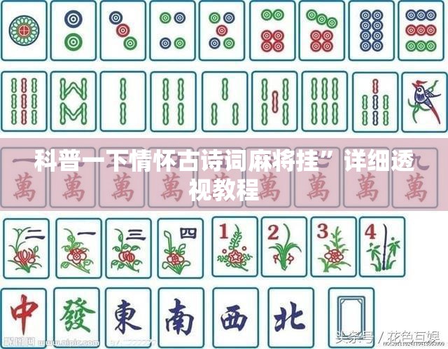 科普一下情怀古诗词麻将挂”详细透视教程