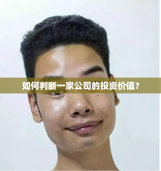 如何判断一家公司的投资价值? 如何判断一家公司的投资价值?