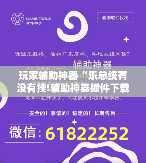 玩家辅助神器“乐总统有没有挂!辅助神器插件下载