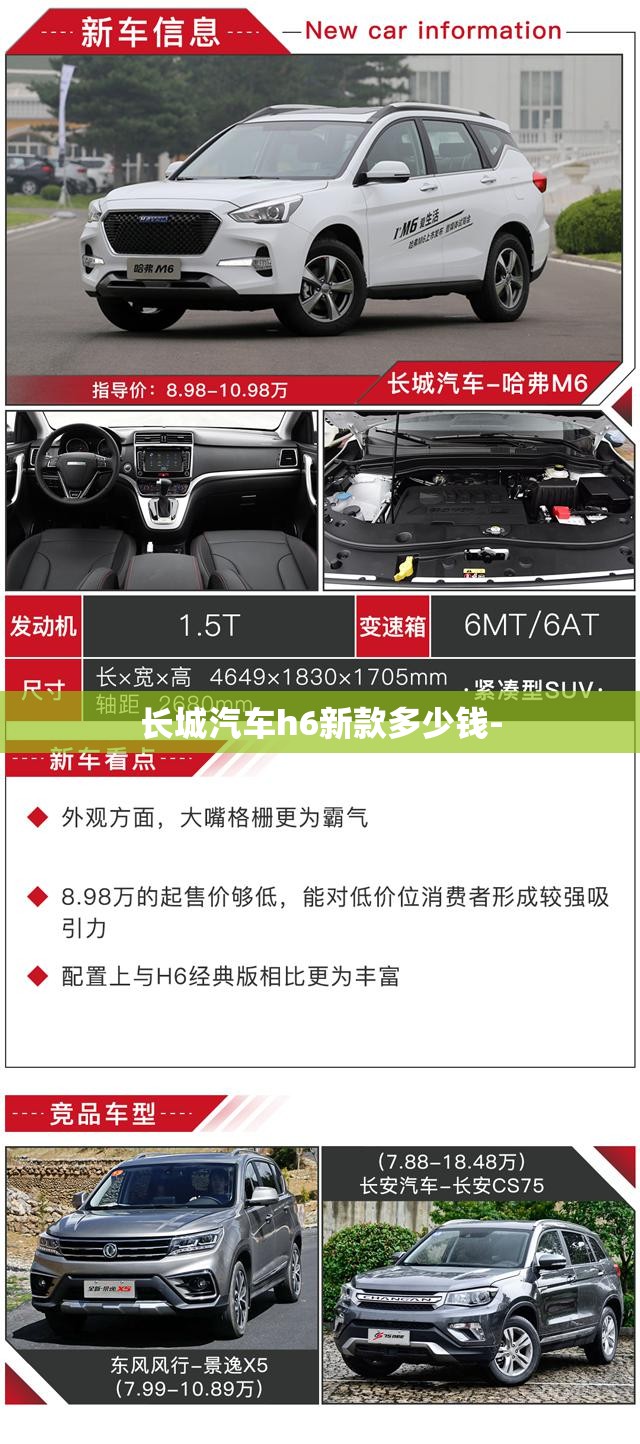 长城汽车h6新款多少钱-