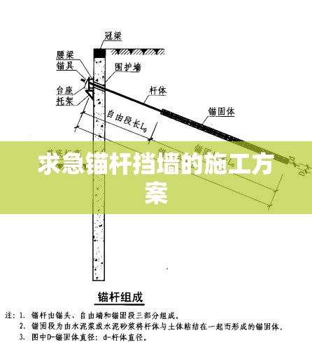 求急锚杆挡墙的施工方案
