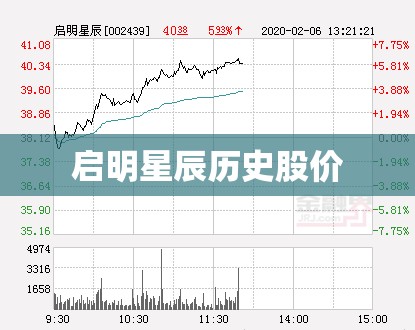 启明星辰历史股价
